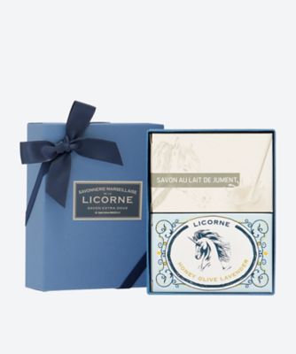＜LICORNE/リコーヌ＞★ホースミルク＆シグネチャー　マルセイユ石けんセット
