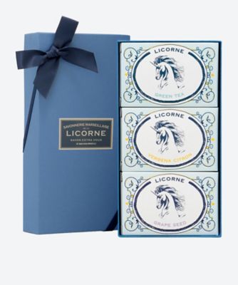 ＜LICORNE/リコーヌ＞★オリジナルフレグランス　マルセイユ石けん３種セット