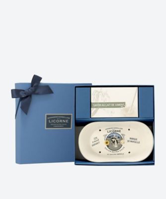 ＜LICORNE/リコーヌ＞★ホースミルク石けん＆ソープトレイセット