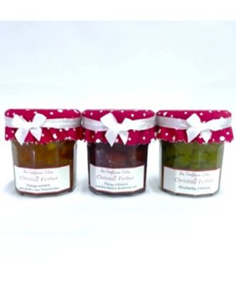 Christine FERBER/クリスティーヌ・フェルベール 【新宿フランス展おまとめ】★フェルベールコンフィチュール３本セット