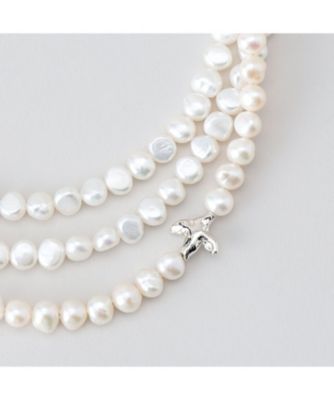 TRIPLE PEARL PIGEON NECKLACE 1882－6