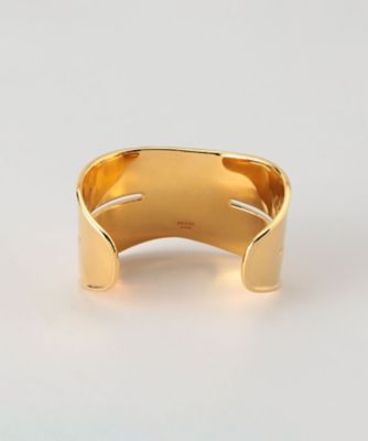 SQUARE STONE WIDE BANGLE 1882－6