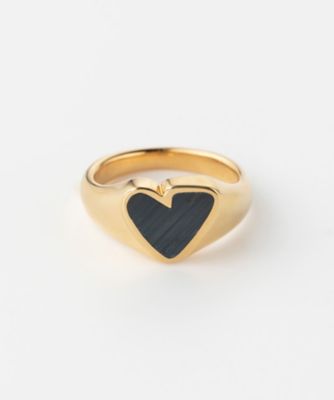 HEART STONE RING GLD 1882－6－990913