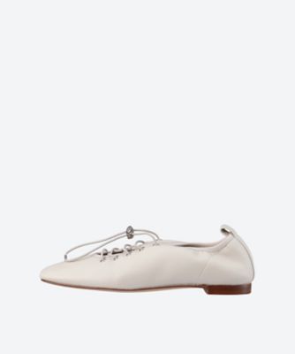 Odette e Odile シルバー フラットシューズ フラットシューズ 45162000068 | ODETTE E ODILE (Women