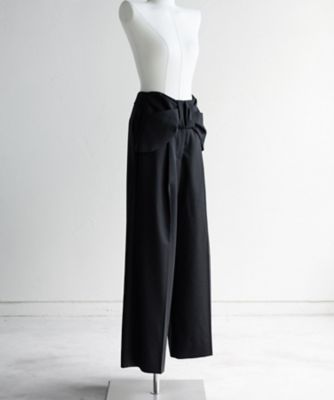 Ribbon Pants リボンパンツ ブラック／ダークグレー FTー