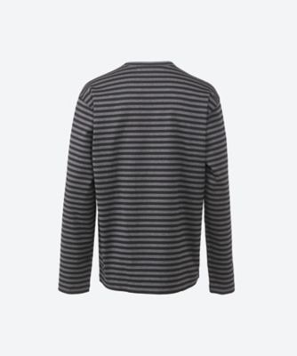 Tシャツ 綿ナイロンウレタン天竺ボーダー WR―T011―051