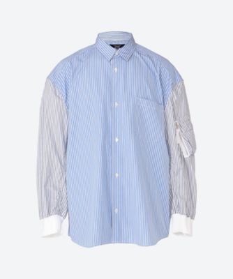 綿ストライプ シャツ HR―B005―051 | COMME des GARCONS HOMME