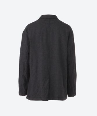ウールサージ 製品縮絨 ジャケット HR－J017－051 | COMME