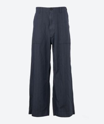 エステルヘリンボーンストライプ 製品加工 パンツ HR―P004