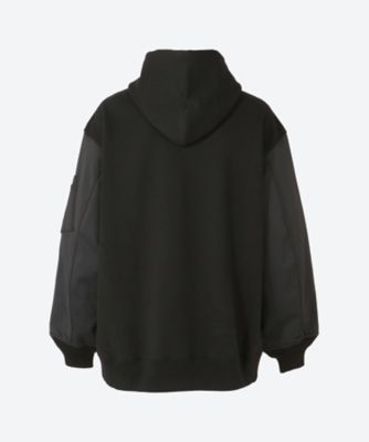 綿裏毛×綿ナイロン裏毛 パーカー HRT008―051 | COMME des