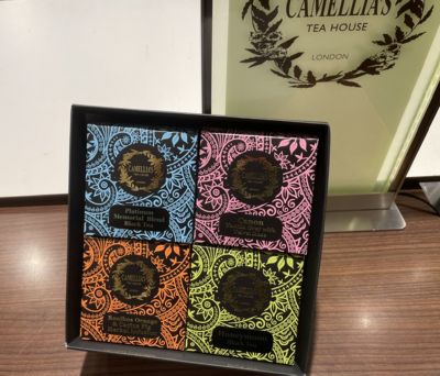 ☆人気ティーバッグ4種 ギフトセット | Camellia's Tea House London
