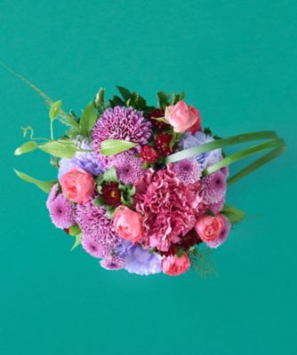 敬老の日】【D4】生花アレンジ「花菊」 9月19日（土）～9月21