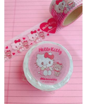 即売商品】Ma cocotte マスキングテープ・ハローキティ PK