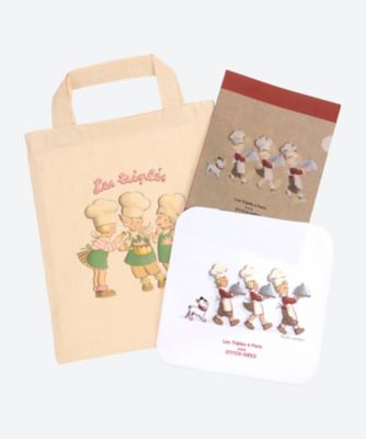 Le Box Set トートバッグ付き / Dimitri From Paris ☆レ・トリプレ みつごちゃん トートバッグ小、ミニタオル、ファイル