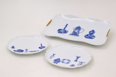 7081【年明け届】ブルーチャイナセット【福袋】 | 深川製磁