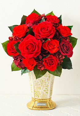 ＜Belles Fleurs ＞ボルドー　レッド