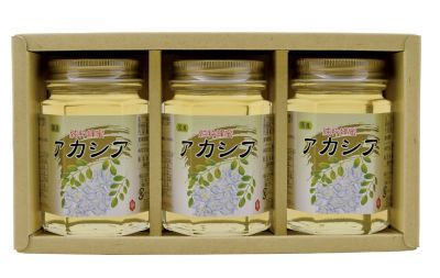 ４０１７３　国産アカシアはちみつ　３本