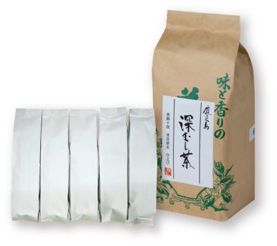 ４１２３１　１袋　鹿児島＜池田製茶＞得用　茶師十段の鹿児島深むし茶