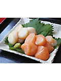 ４８０５５　北海道オホーツク海産　お刺身用紅白ほたて貝柱セット　１箱