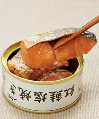 １０１５１　紅鮭塩焼き缶詰　８缶