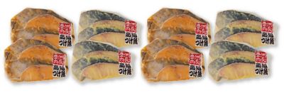 ４１１９４　２箱　豊洲＜内長＞厚切り銀だらの金山寺味噌漬け＆西京漬け