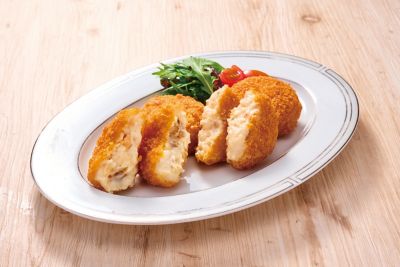 １１２２５　１箱　レンジで簡単！とろける境港産かにクリームコロッケ＆北海道産ホタテのクリーミーコロッケ