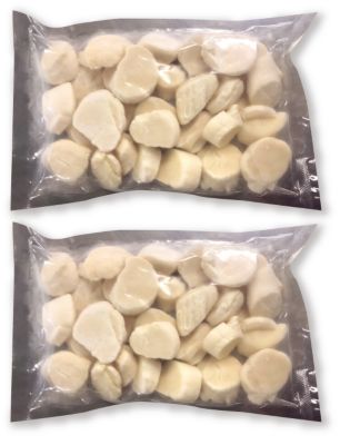 ４１０１２　２箱　お得用　北海道産ホタテ貝柱（生食用無選別）