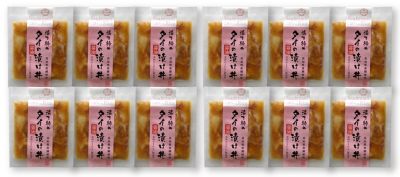 ４１１４６　２箱　高知＜宇佐もん工房＞土佐漁師の活き締めタイの醤油漬け丼