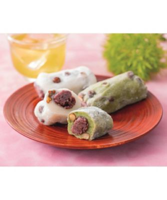１２０３０　＜戸田屋安吉＞塩豆大福詰合せ　計１０個