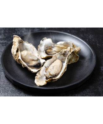 ２１３６１　１箱（計２ｋｇ）三重県　伊勢志摩・桃取産　レンジで食べられる殻付き牡蠣『桃こまち』