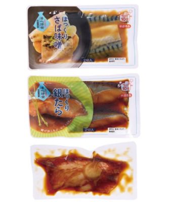 ４００６１　＜海心＞湯煎でできたて煮魚３種セット