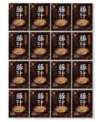 ４１２３８　２箱　８種の具材が入った即席豚汁（生みそタイプ）