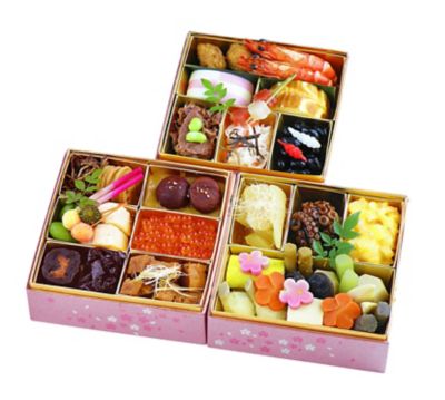 神田明神下 みやび【店頭受取おせち／銀座】江戸の虹 ミニ三段重【三越伊勢丹/公式】