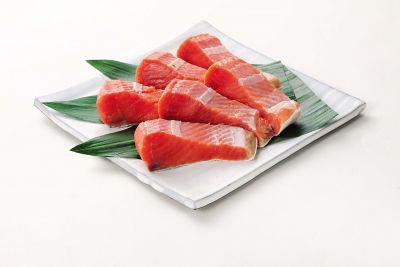＜魚勢＞紅鮭ハラミ中塩味