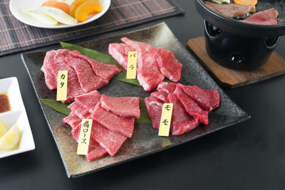 【父の日】９８００２　計４４０ｇ　神戸牛焼肉４種盛