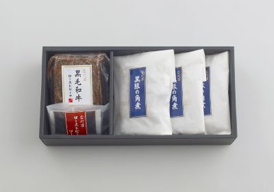 黒毛和牛ローストビーフ・黒豚の角煮詰合せ　ＲＫＶ－１０Ｄ