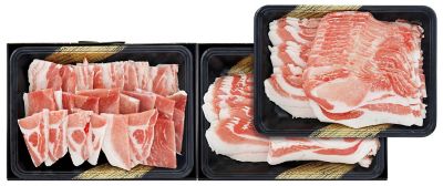 九州産黒豚しゃぶしゃぶ肉と焼肉セット　ＳＷ－５５４