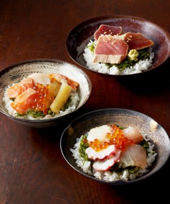 宮城＜斉吉＞海鮮丼詰合せ | フード・食品 | 三越伊勢丹オンライン