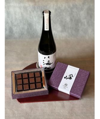 ショコラ  越品】しょこら亭 八海山ショコラ2種セット | NIIGATA 越品/ニイガタ