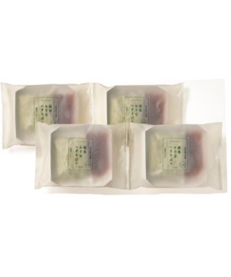 【越品】たかの　魚沼産そば粉使用　冷凍生へぎそば２食つゆ付×４セット（ライスレジン袋使用）