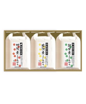 ＜NIIGATA 越品＞【越品】越後こだわり三大産地セット