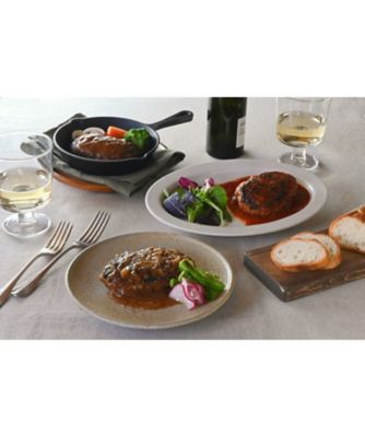 【越品】新潟グランドホテル　料理長のハンバーグ３種のこだわりソース