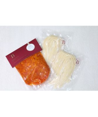 【越品】Ｂｉｔ　三条産下田豚のサルシッチャアラビアータパスタソースと新潟米粉タリアテッレセット　２人前セット