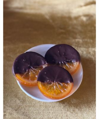【越品】しょこら亭　抹茶のテリーヌショコラ（大洋盛　柚子仕込）・オレンジコンフィセット