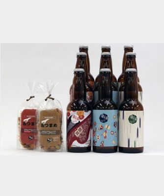 ＜NIIGATA 越品＞【越品】妻有ビール　定番３種とおつまめ２種セット