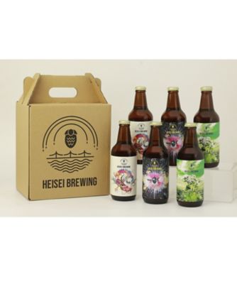 ＜NIIGATA 越品＞【越品】ＨＥＩＳＥＩ　ＢＲＥＷＩＮＧ　クラフトビール　６本ギフトセット（Ａ）