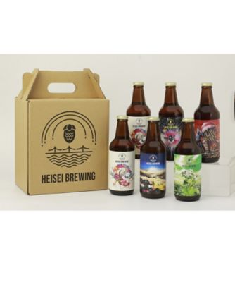 ＜NIIGATA 越品＞【越品】ＨＥＩＳＥＩ　ＢＲＥＷＩＮＧ　クラフトビール　６本ギフトセット（Ｂ）