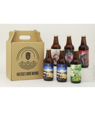 ＜NIIGATA 越品＞【越品】ＨＥＩＳＥＩ　ＢＲＥＷＩＮＧ　クラフトビール　６本ギフトセット（Ｃ）