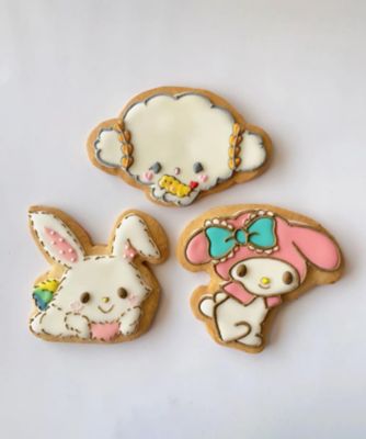 ＜micarina＞【受注商品】１０月下旬以降お届け　サンリオキャラクター　アイシングクッキーセットＣ（こぎみゅん、ウィッシュミーメル、マイメロディ）
