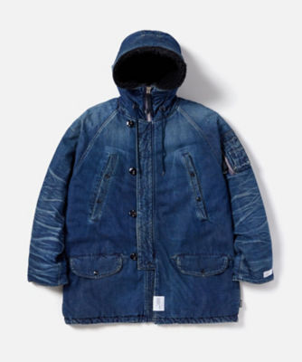 23AW NEIGHBORHOOD WASHED DENIM N-3B COAT着丈81cm - Gジャン/デニム ...